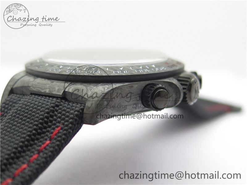 Cozy Daytona DIW Carbon Noob 1:1 Best Edition Black Dial on Nylon Strap SA 2611