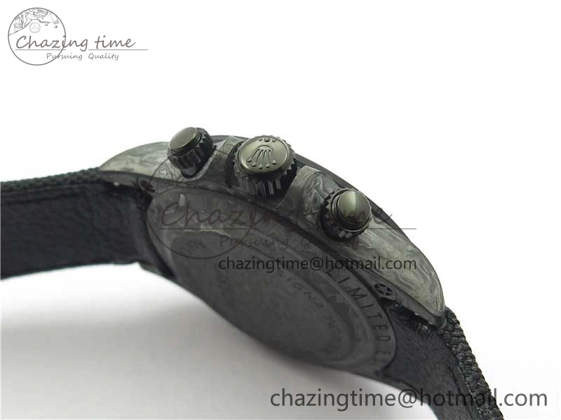 Cozy Daytona DIW Carbon Noob 1:1 Best Edition Black Dial on Nylon Strap SA 2611