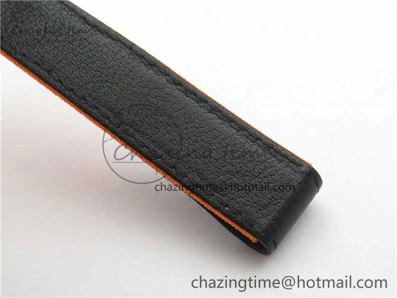 Original Daytona DIW Carbon Noob 1:1 Best Edition Black Orange Dial on Orange Nylon Strap SA 2586