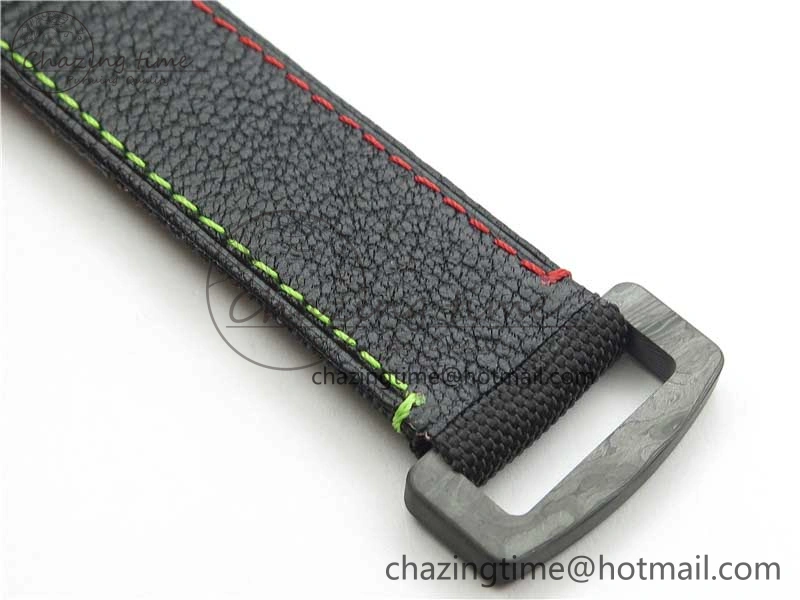 Efficient Daytona DIW Carbon OMF Best Edition Black  Dial on Black Nylon Strap A 2840