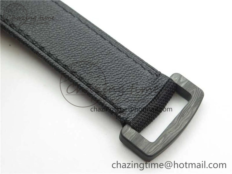 Trendsetting Daytona DIW Carbon OMF Best Edition Black Black Dial on Black Nylon Strap A 2847