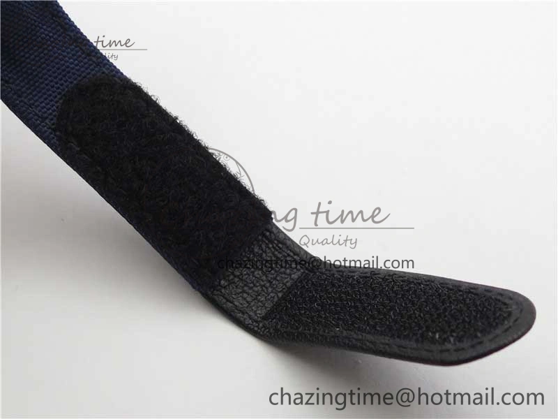 HighQuality Daytona DIW Carbon OMF Best Edition Blue Paint Dial on Deep Blue Nylon Strap A 2842