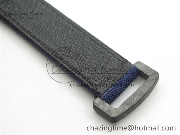 HighQuality Daytona DIW Carbon OMF Best Edition Blue Paint Dial on Deep Blue Nylon Strap A 2842
