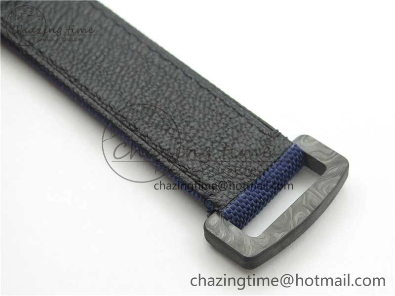 HighQuality Daytona DIW Carbon OMF Best Edition Blue Paint Dial on Deep Blue Nylon Strap A 2842