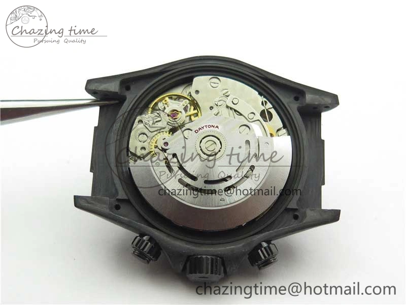 HighQuality Daytona DIW Carbon OMF Best Edition Blue Paint Dial on Deep Blue Nylon Strap A 2842