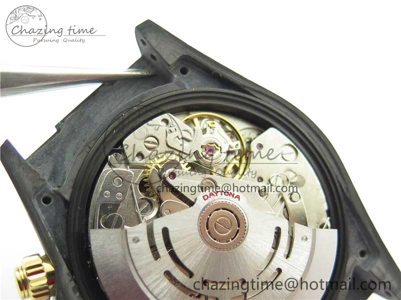 Daytona DIW Carbon OMF Best Edition Blue Pink White Dial on White Nylon Strap A Bold 2833