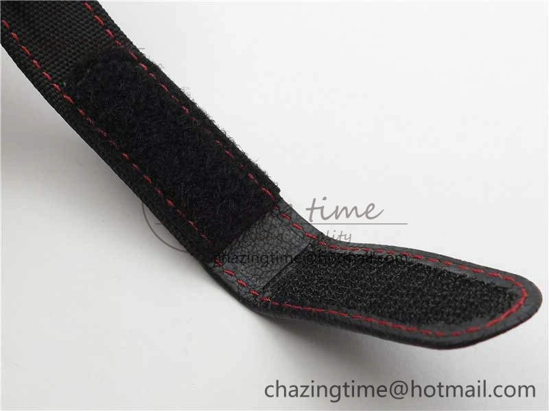FashionForward Daytona DIW Carbon OMF Best Edition Carbon Black Dial Red Hand on Black Nylon Strap A 2846
