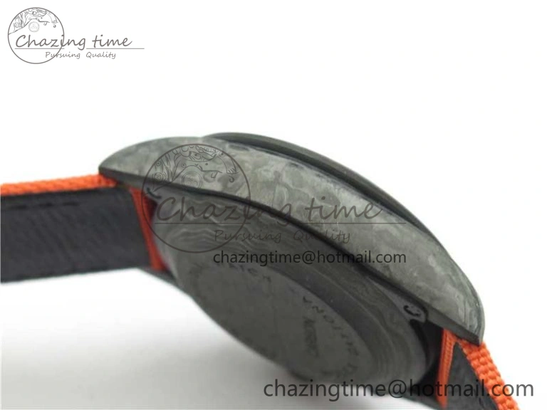 Daytona DIW Carbon OMF Best Edition Carbon Orange Dial on Orange Nylon Strap A SoftTouch 2845
