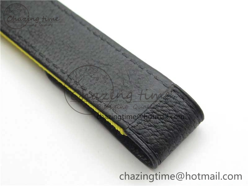 EasyCare Daytona DIW Carbon OMF Best Edition Carbon Yellow Dial on Yellow Nylon Strap A 2841