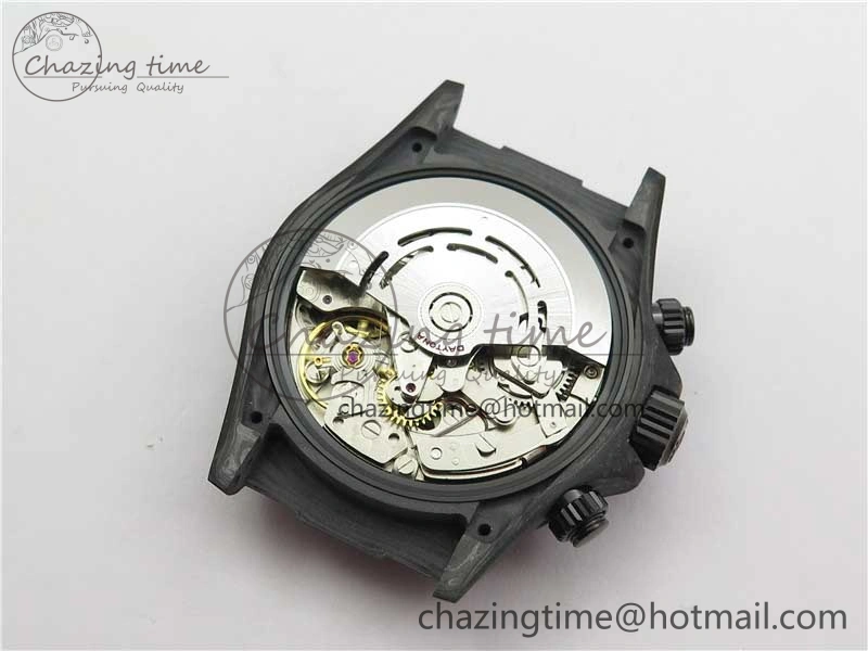 EasyCare Daytona DIW Carbon OMF Best Edition Carbon Yellow Dial on Yellow Nylon Strap A 2841