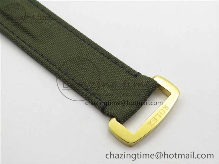 Daytona DIW Carbon OMF Best Edition Green Dial on Deep Green Nylon Strap A Colorful 2835