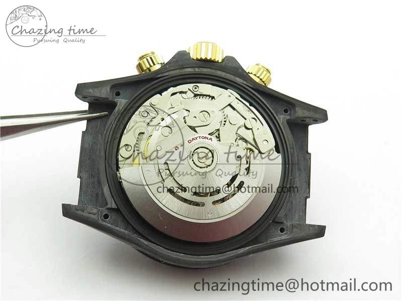 Daytona DIW Carbon OMF Best Edition Green Dial on Deep Green Nylon Strap A Colorful 2835