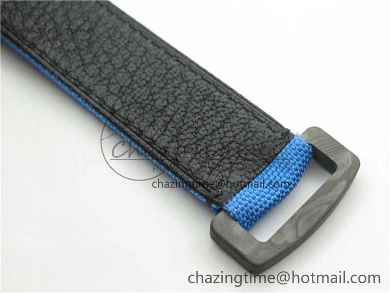 Efficient Daytona DIW Carbon OMF Best Edition Light Blue Dial on Light Blue Nylon Strap A 2844