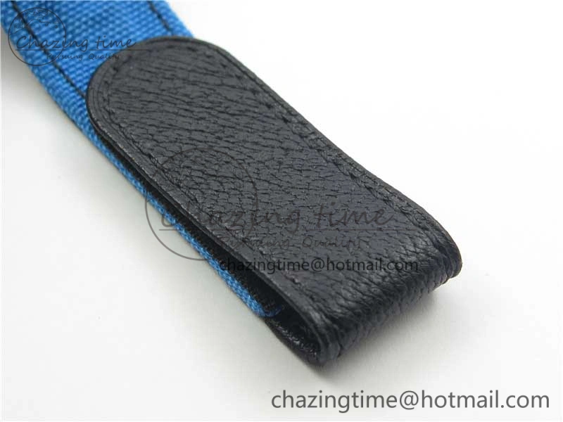 WaterResistant Daytona DIW Carbon V2 WWF Best Edition Blue Dial On Blue Nylon Strap A 3103