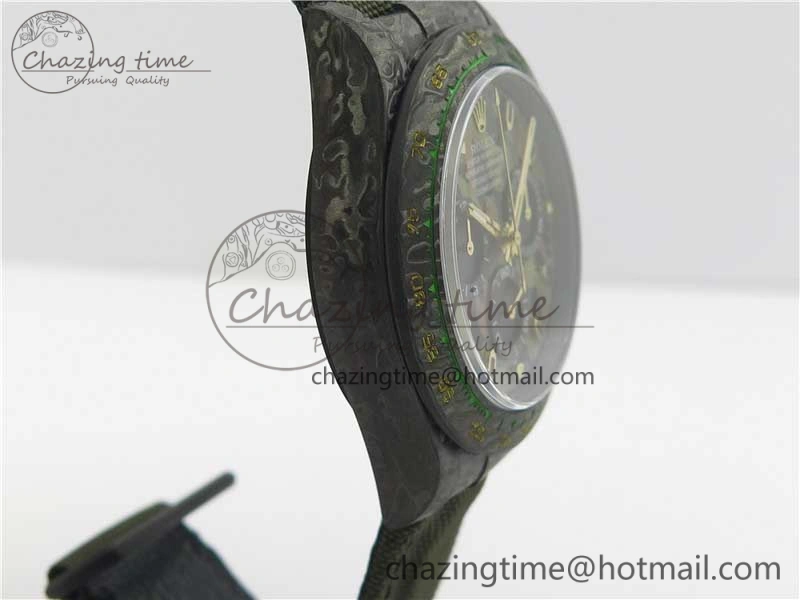 SmartChoice Daytona DIW Carbon V2 WWF Best Edition Camouflage Green Dial On Green Nylon Strap A 3107