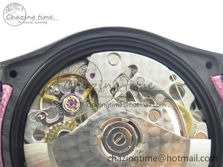 Comfortable Daytona DIW Carbon V2 WWF Best Edition Yellow Skull Dial On Yellow Nylon Strap A 3112