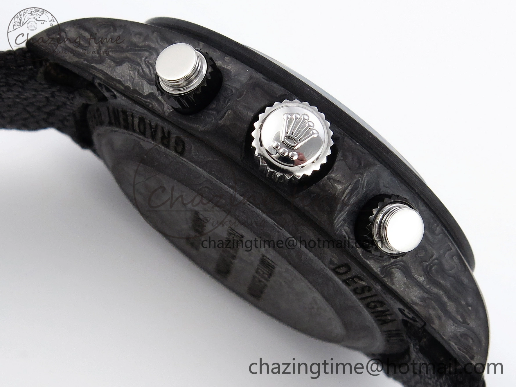 Daytona DIW Carbon SS Case and Bezel DIWF Edition Green Dial on Black Nylon Strap A ZeroBulk 1887