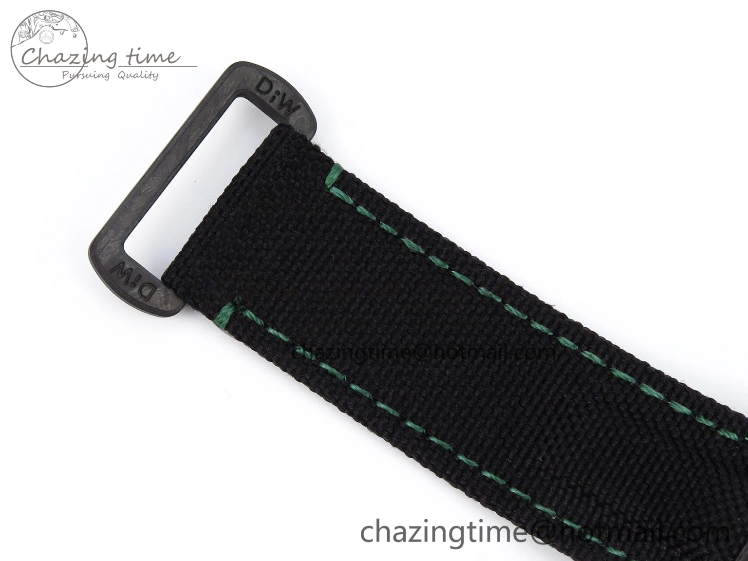 Daytona DIW Carbon SS Case and Bezel DIWF Edition Green Dial on Black Nylon Strap A ZeroBulk 1887