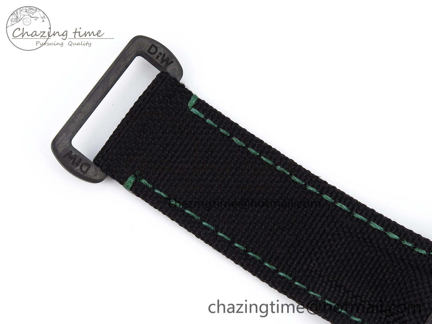 Daytona DIW Carbon SS Case and Bezel DIWF Edition Green Dial on Black Nylon Strap A ZeroBulk 1887