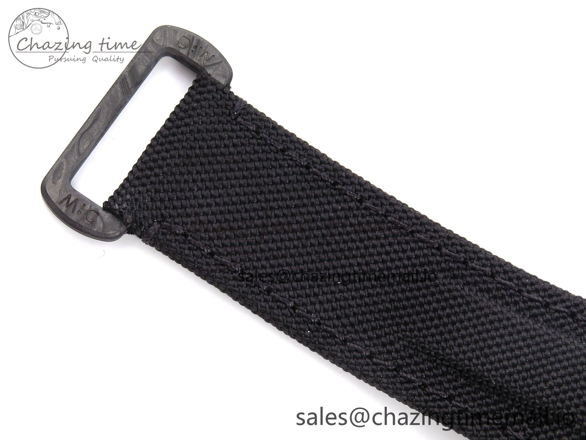Daytona DIW Gray Carbon N6F Best Edition Black RG Rainbow Dial on Black Nylon Strap SA Sleek 1187