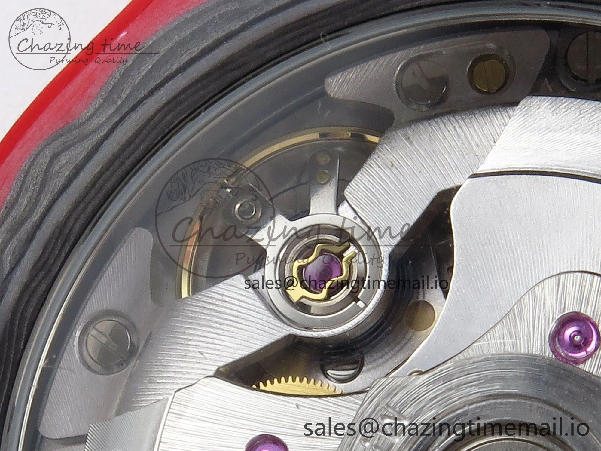 Daytona DIW Red Carbon KALA DIWF Best Edition Red White Dial on Black Nylon Strap SH Bold 744