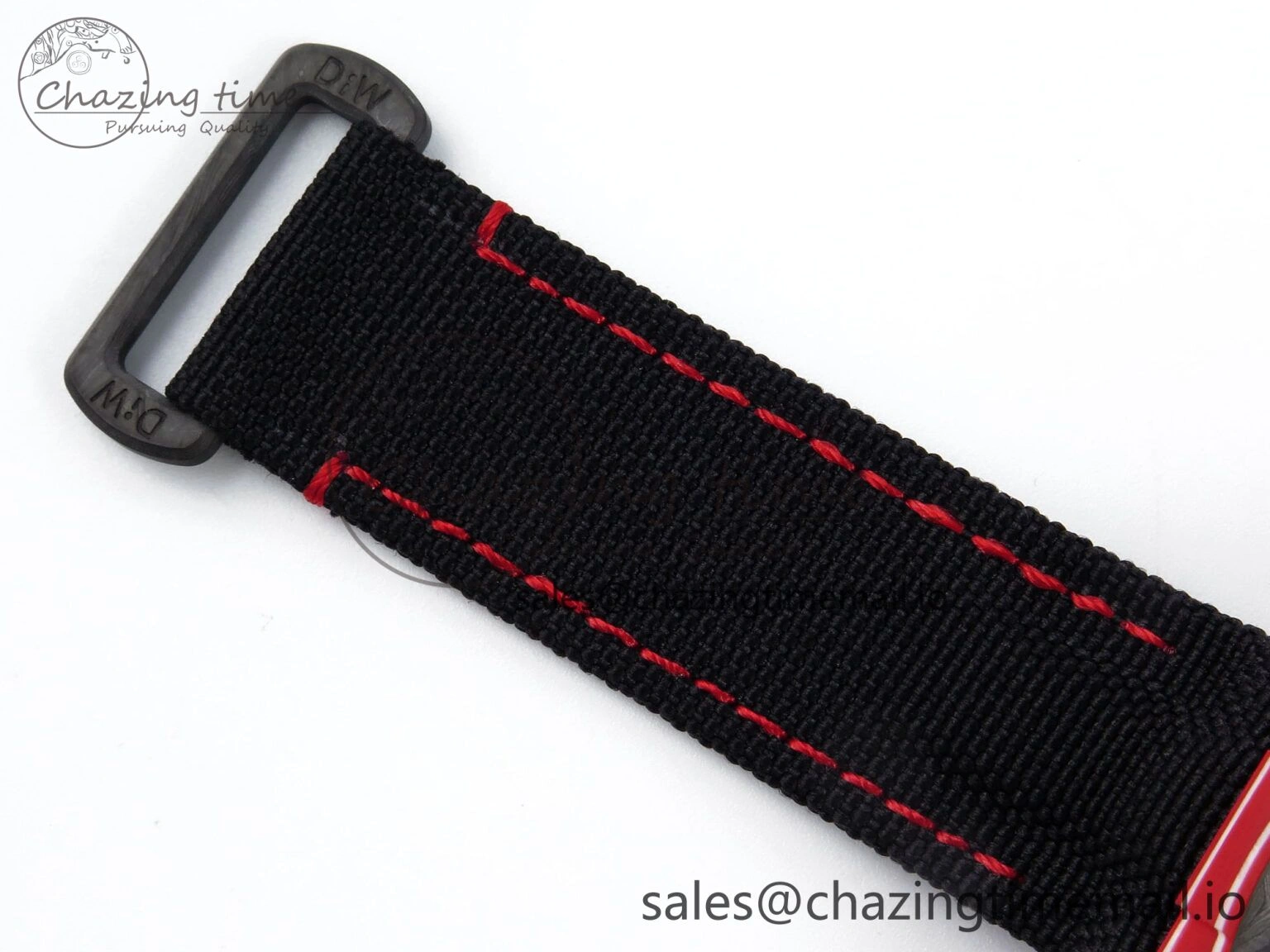 Daytona DIW Red Carbon KALA DIWF Best Edition Red White Dial on Black Nylon Strap SH Bold 744