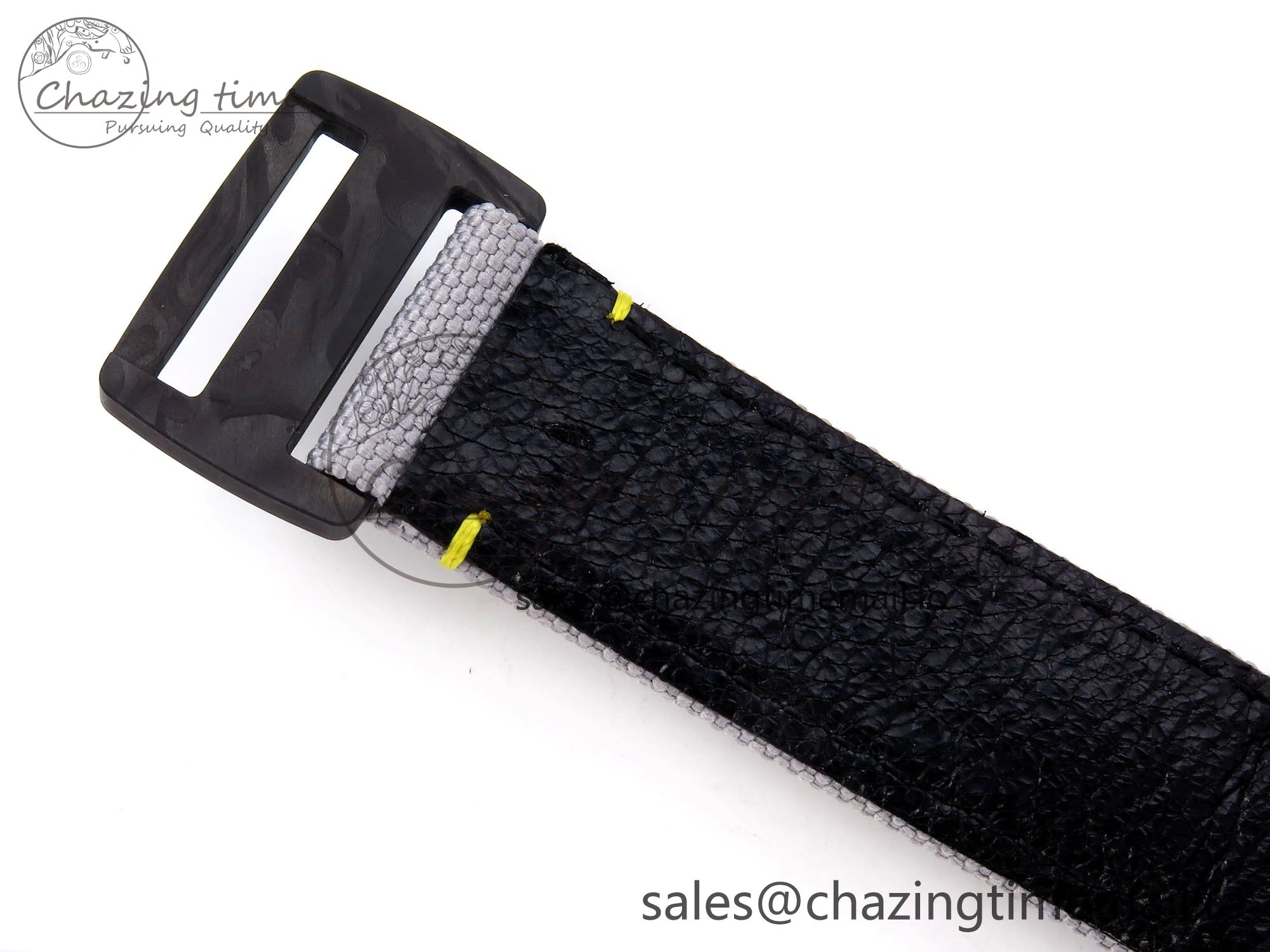 BestValue Daytona DIW Space Mission Gray Textured Dial on Gray Nylon Strap A4130 Clone 1279