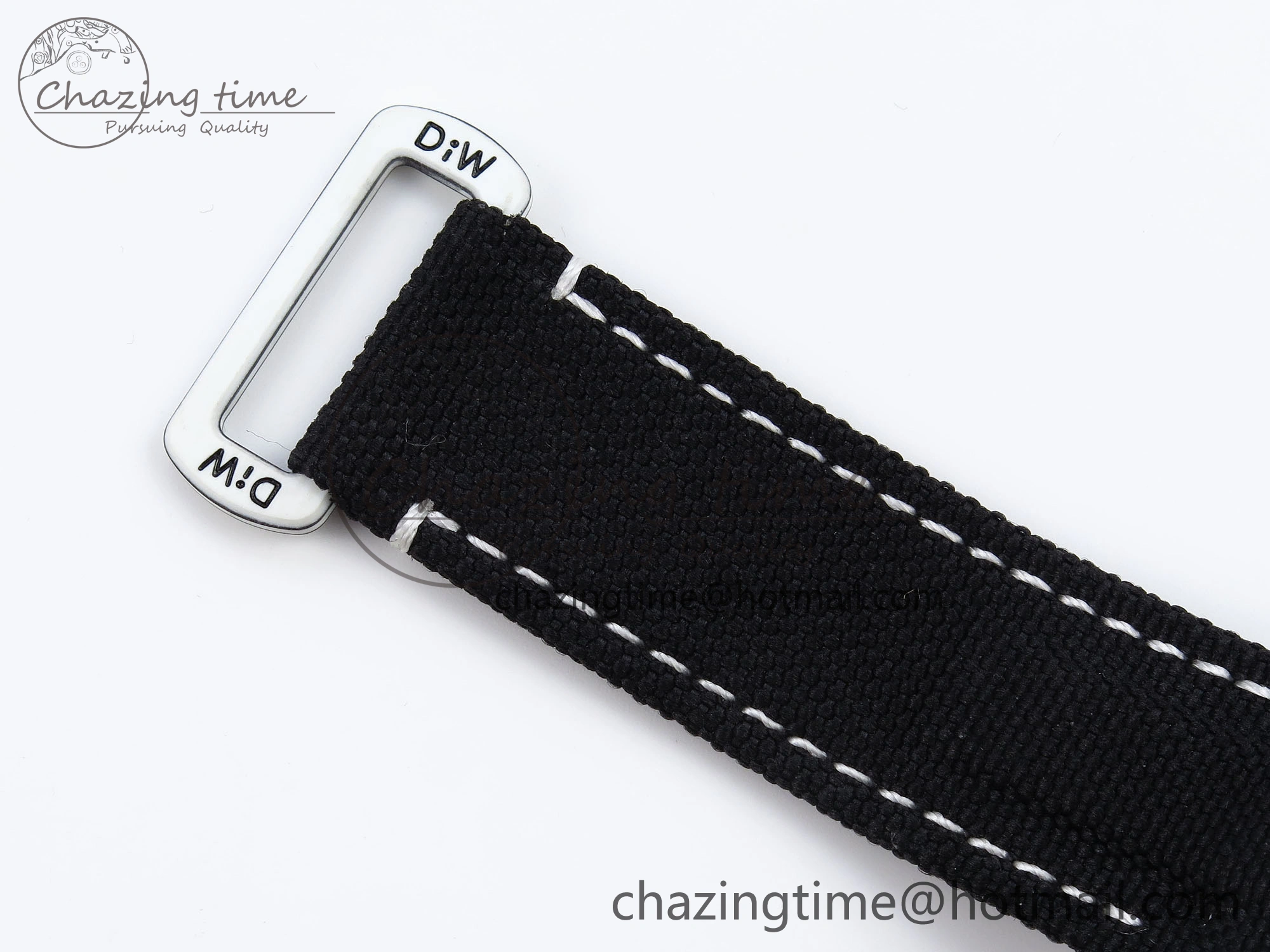 Daytona DIW White Carbon Case DIWF Edition Black White Dial on Black Nylon Strap A Seasonal 1843