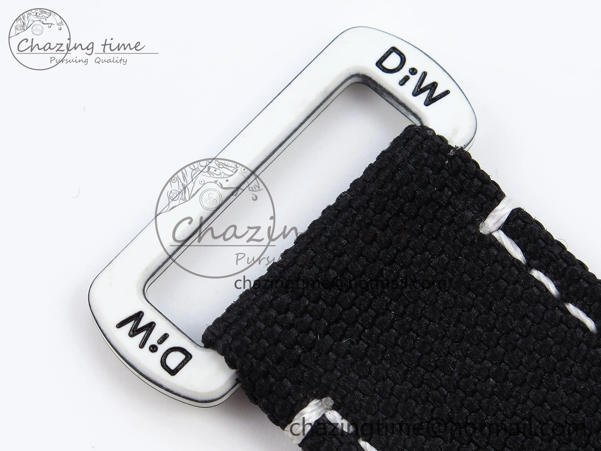 Daytona DIW White Carbon Case DIWF Edition Black White Dial on Black Nylon Strap A Seasonal 1843