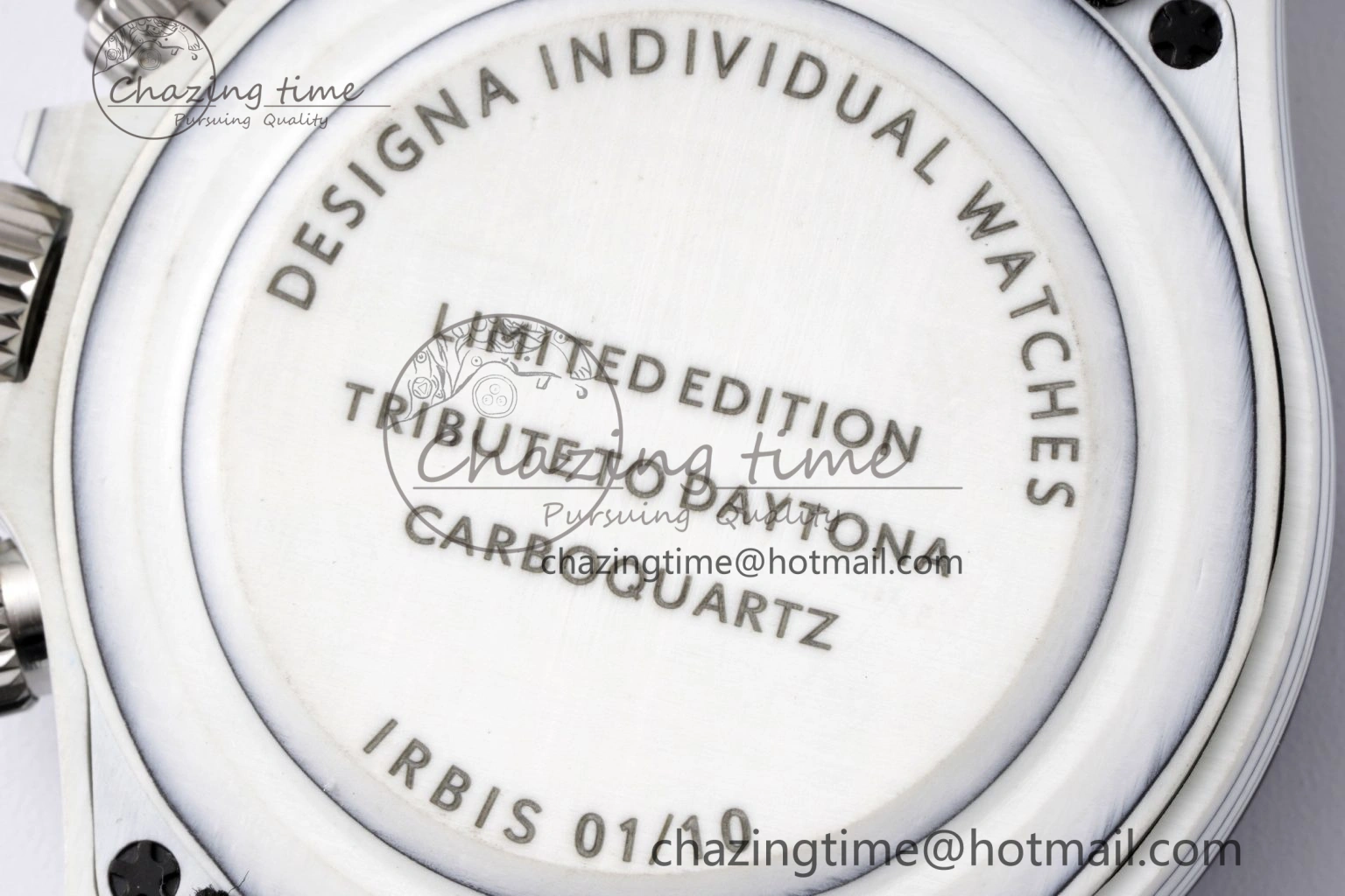 Upgraded Daytona DIW White Carbon Case and Bezel Noob Best Edition White Black Dial on Black Nylon Strap SA 1971
