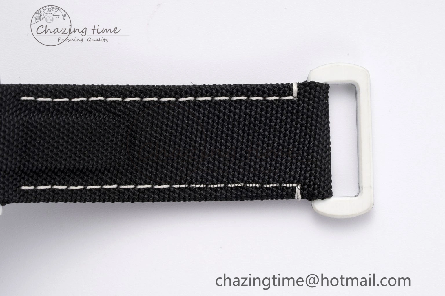 Upgraded Daytona DIW White Carbon Case and Bezel Noob Best Edition White Black Dial on Black Nylon Strap SA 1971