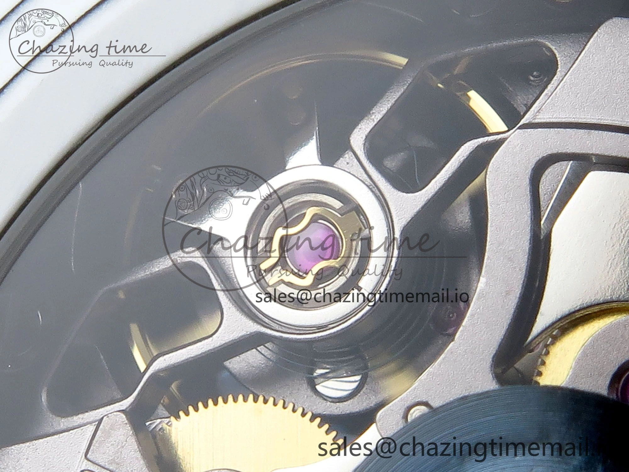 Stretchable Daytona DIW White Carbon DIWF Best Edition Skeleton Dial on Blue Nylon Strap DD 460
