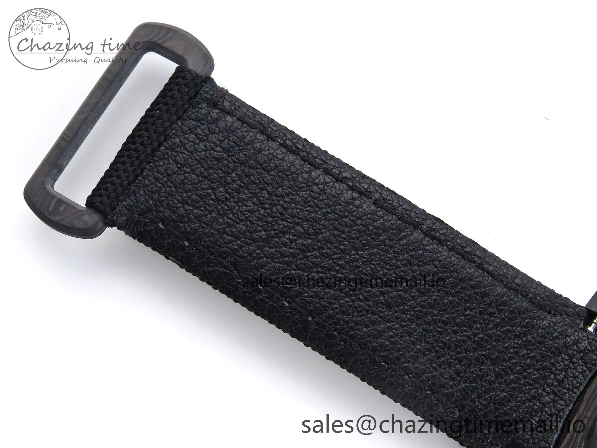 Daytona Diw 40mm N6F 1:1 Best Edition Gray Skeleton Dial Black Nylon Strap DD Sleek 892