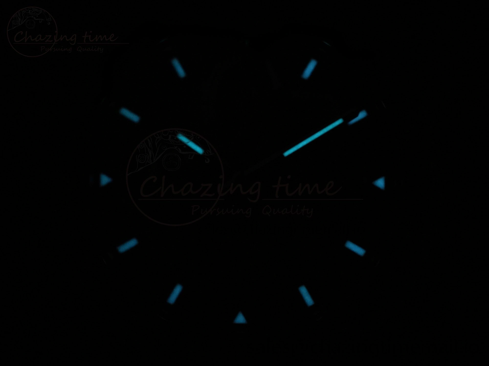 Snug Daytona Diw 40mm N6F 1:1 Best Edition Gray Skeleton Dial Blue Nylon Strap DD 899