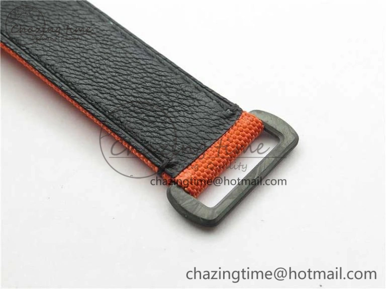 Daytona Diw Carbon WWF Best Edition Orange Dial On Orange Nylon Strap A7750 V Soft 2889