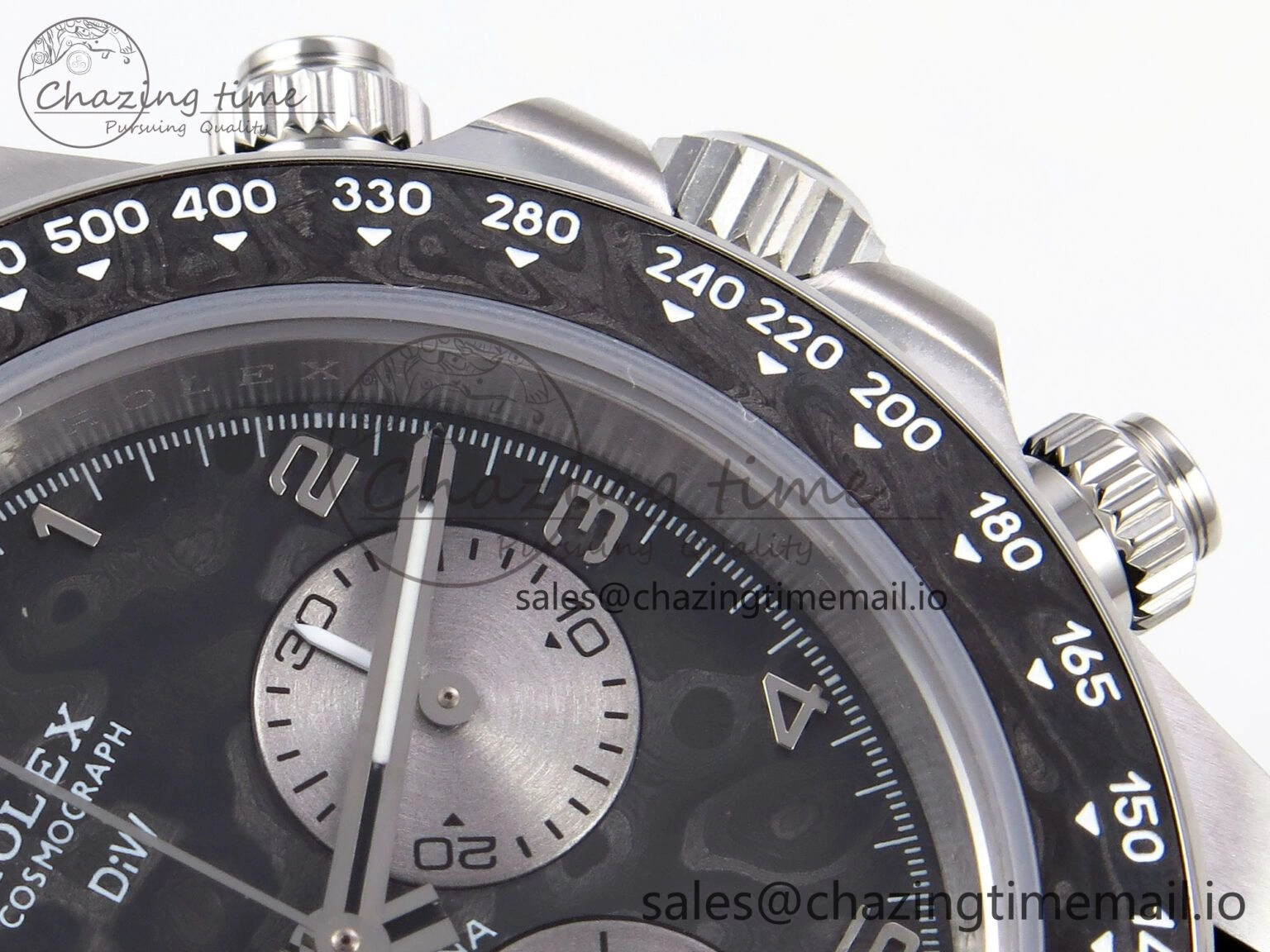 Affordable Daytona EXCEPTIONAL-1 DIWF Best Edition Gray Dial on Black Nylon Strap SH 1010