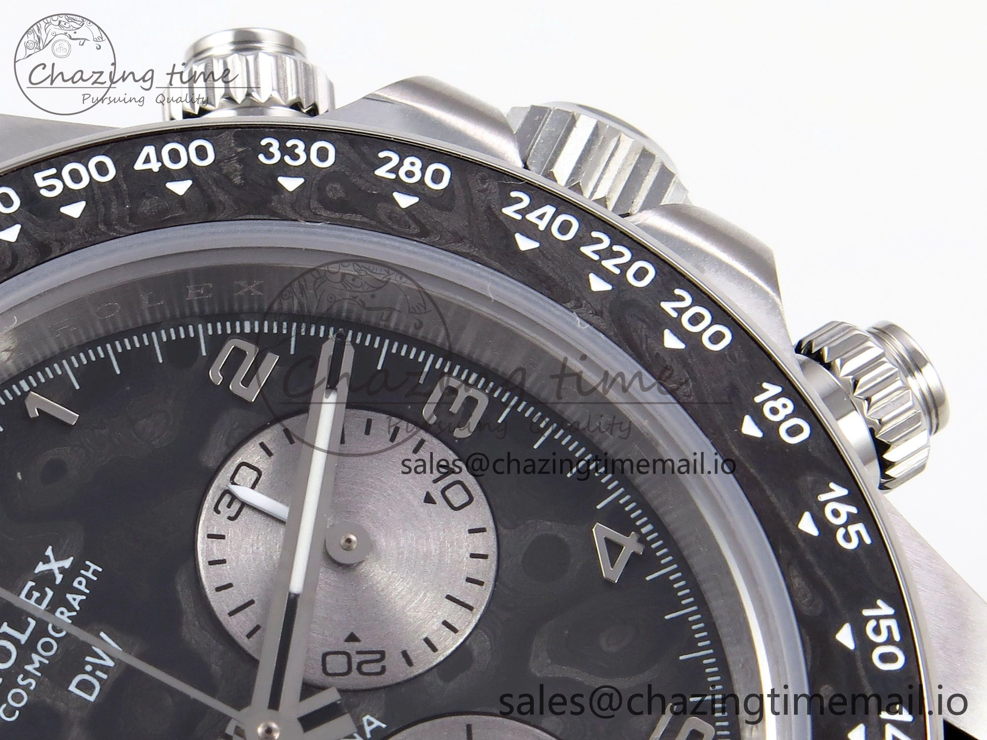 Affordable Daytona EXCEPTIONAL-1 DIWF Best Edition Gray Dial on Black Nylon Strap SH 1010
