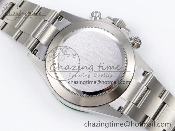 Breathable Daytona Green Ceramic Noob Best Edition Green Dial on SS Oyster Bracelet SA 1655