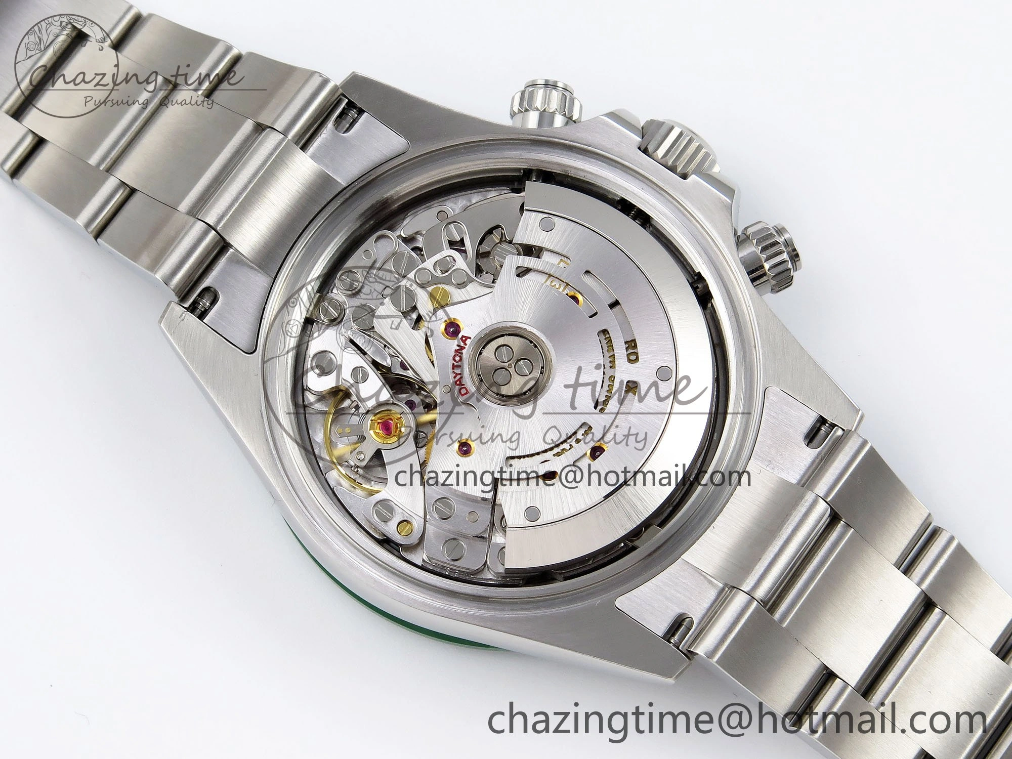 Breathable Daytona Green Ceramic Noob Best Edition Green Dial on SS Oyster Bracelet SA 1655