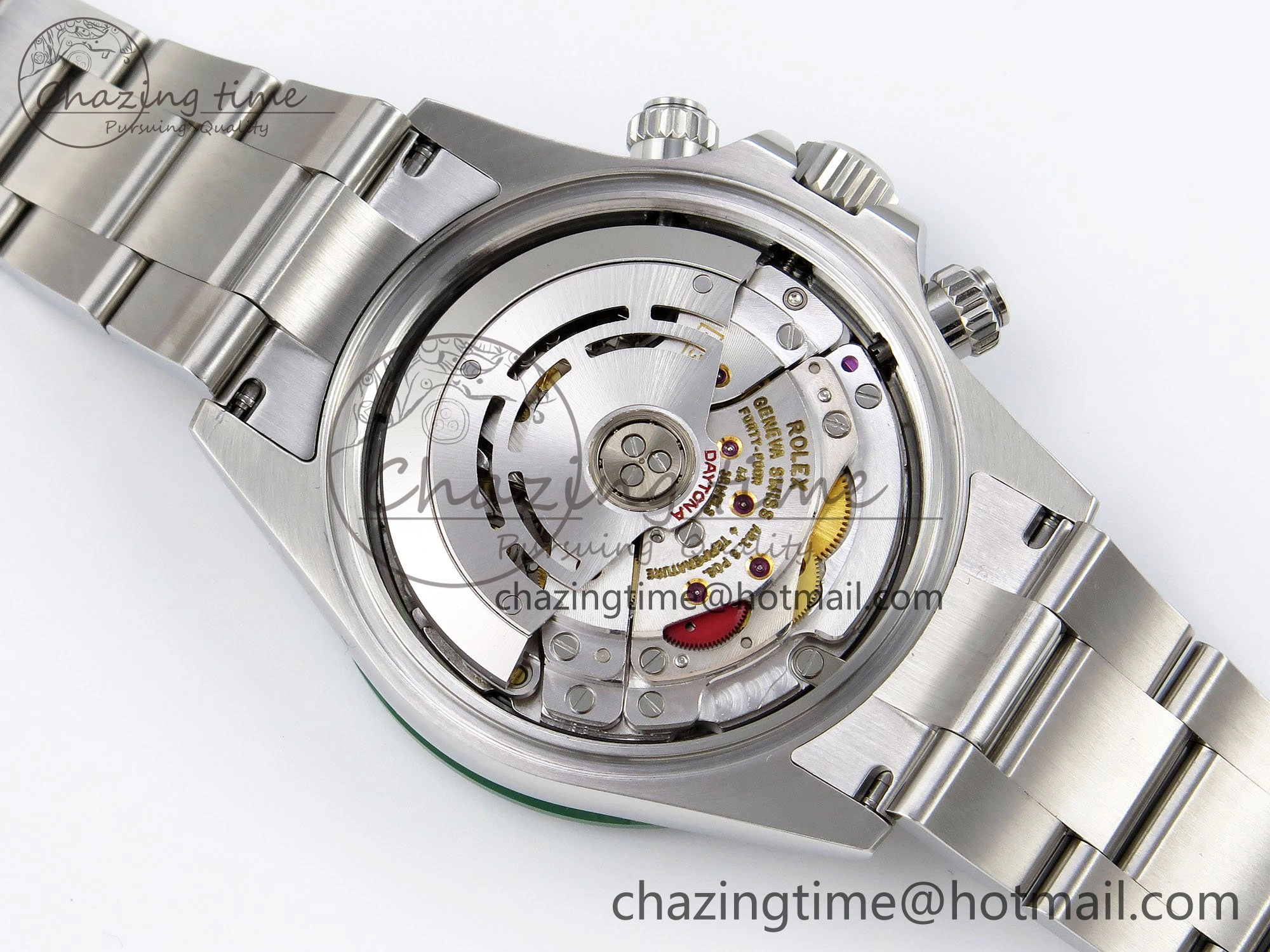 Breathable Daytona Green Ceramic Noob Best Edition Green Dial on SS Oyster Bracelet SA 1655