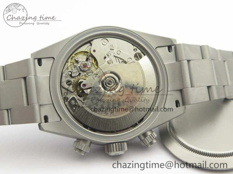 Daytona Newman Sandblasted SS White Black Dial On SS Bracelet A Minimalist 3522
