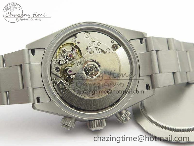 Daytona Newman Sandblasted SS White Black Dial On SS Bracelet A Minimalist 3522