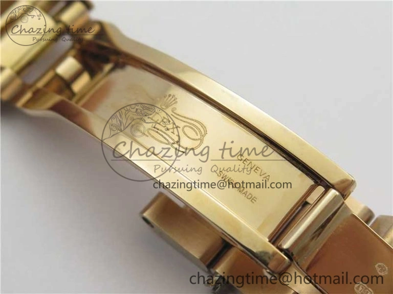 Soft Daytona RG JHF Best Edition RG Diamonds Dial Rainbow Bezel on RG Bracelet A 3201