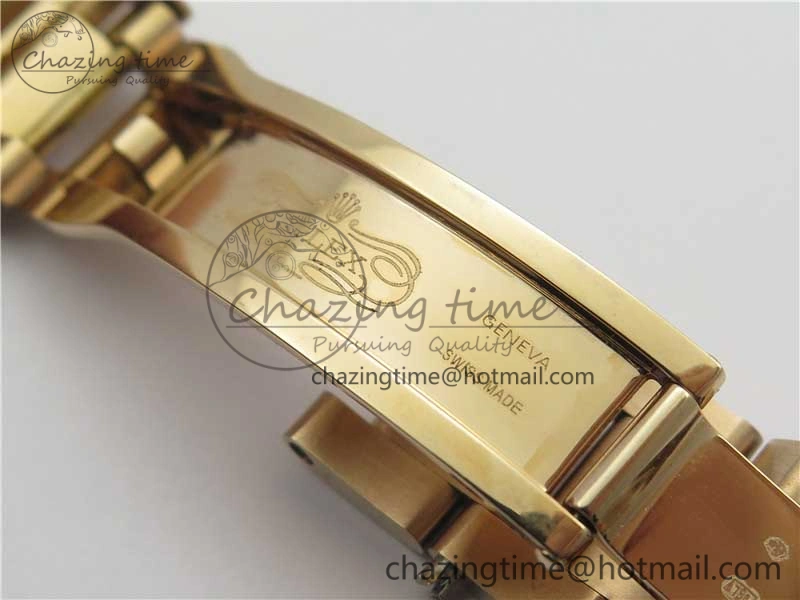 Soft Daytona RG JHF Best Edition RG Diamonds Dial Rainbow Bezel on RG Bracelet A 3201