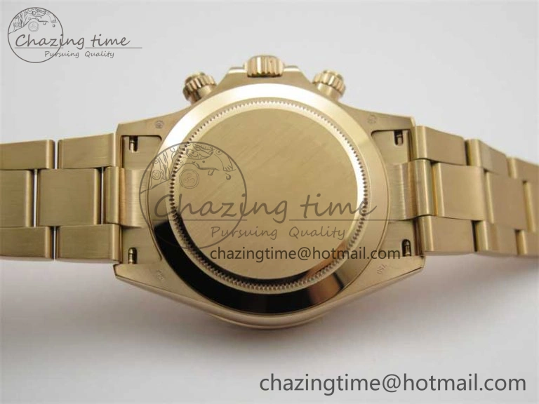 Daytona RG KKF 1:1 Best Edition 904L Steel Brown Dial on RG Bracelet A Fashionable 2454