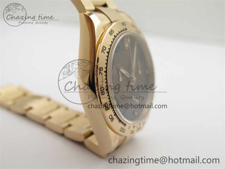 Daytona RG KKF 1:1 Best Edition 904L Steel Brown Dial on RG Bracelet A Fashionable 2454