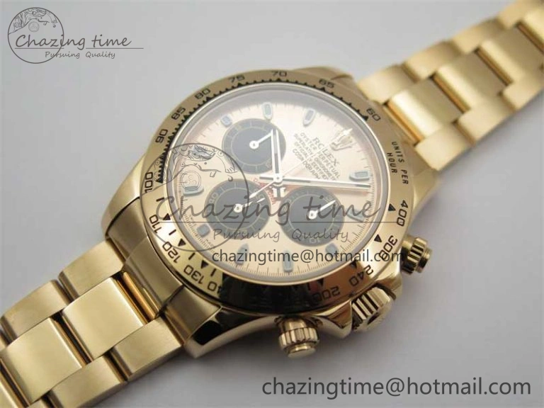 Daytona RG KKF 1:1 Best Edition 904L Steel RG Dial on RG Bracelet A OdorResistant 2453
