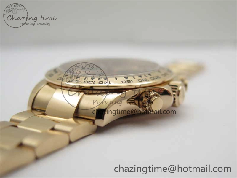 Daytona RG KKF 1:1 Best Edition 904L Steel RG Dial on RG Bracelet A OdorResistant 2453