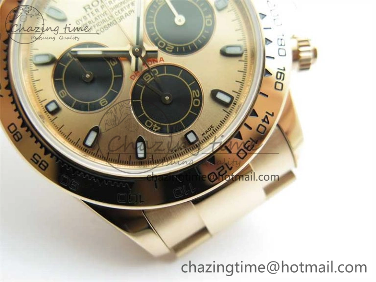 Daytona RG KKF 1:1 Best Edition 904L Steel RG Dial on RG Bracelet A OdorResistant 2453