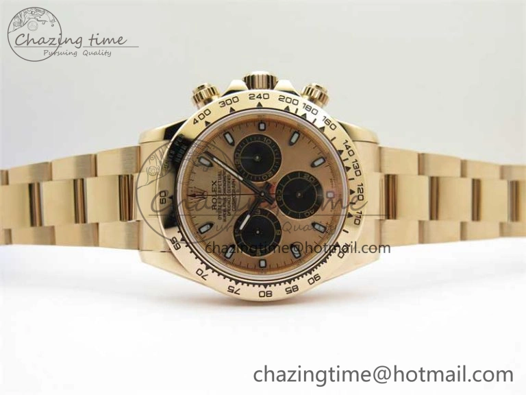 Daytona RG KKF 1:1 Best Edition 904L Steel RG Dial on RG Bracelet A OdorResistant 2453